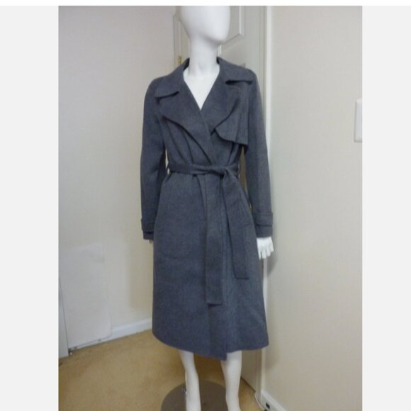 Theory 'Oaklane DF New Divid' Wool & Cashmere Coat - Picture 1 of 7